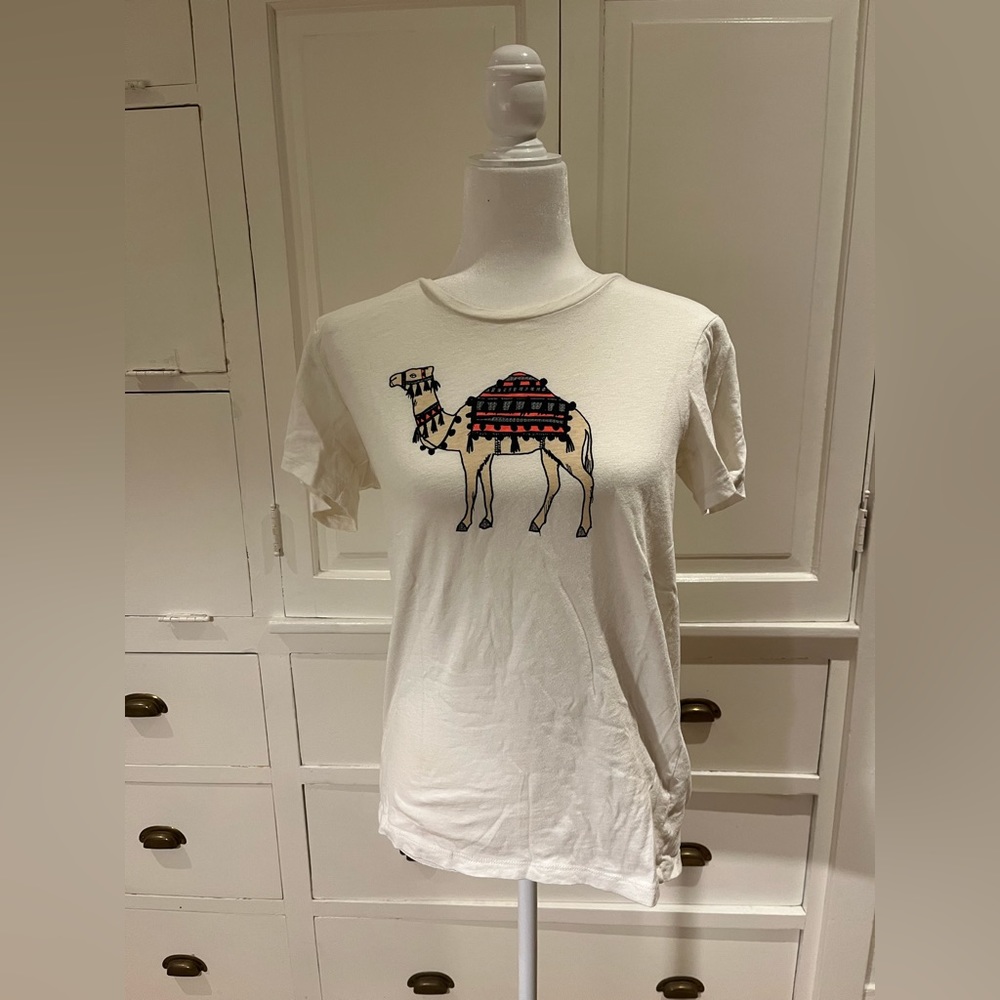 J. Crew Collectors Tee Camel T Shirt